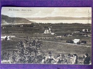 SØR-TRØNDELAG Fra Strinden. Moholdt Kirke ( A.Røske) Brukt 1907