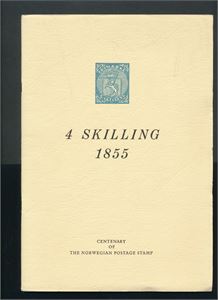 LITTERATUR: 4 skilling 1855. Engelsk utgave (NFF 1955). Som ny