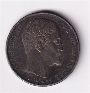 Danmark - 2 Riksdaler 1854 FF