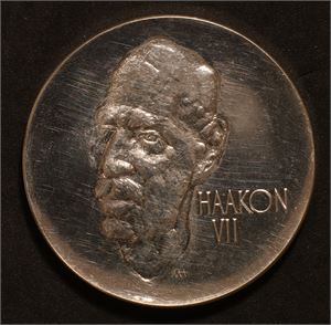 Haakon VII 1972 - 5 stk. Kv.VK