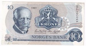 10 kroner 1981 HN.0306298