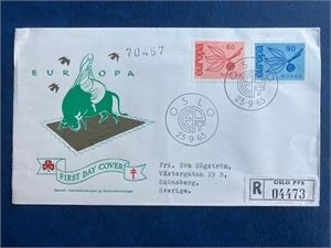 NK 566-67 Europa 1965 FDC