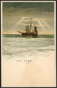 A. Goldfeld 38. A complete set og 12 postcards. Also to ekstra postcard with different colour. 4 og total 14 card are used.