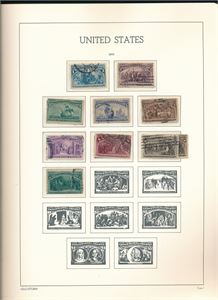 USA o tynn samling i et LT album, delvis med lommer til 1975