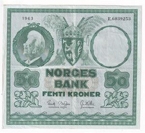 50 kroner 1963 E
