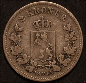 2 krone 1893 Kv.1