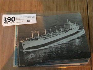 Skip - lot 16 kort små og storf.  Skip mest med tilknyttning til Norge.  Med. Også noen fotos