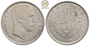 1 krone 1914 Haakon VII. Kv.01