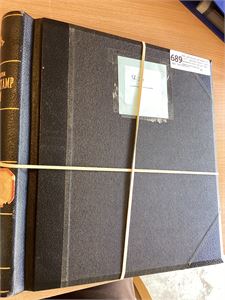 USA, samling par og blokker (st / */** i gammelt album.  Samt PresidentiaL Mint sett set 1986 , utgitt til Ameripex-86