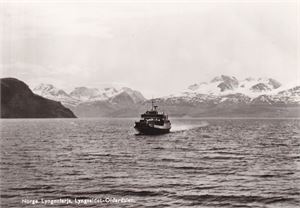 Båtkort - Lyngenferja, Lyngseidet-Olderdalen