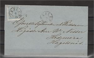 F2l 4 skill b:co på brev avstämplat GEFLE 7.11.1857, intyg H.O.W, "mycket gott  objekt",3,1,4,4