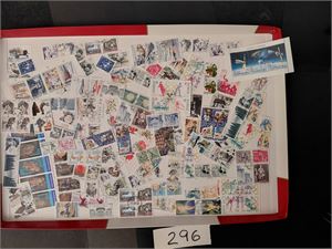 SVERIGE o en haug merker, mest sammentrykk og miniark. Greit utrop!