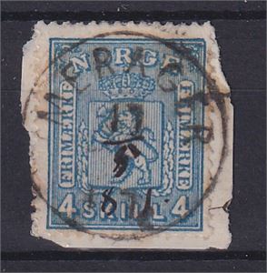 NK 14, Merager 13/5-1871 (NT, 5 pkt) på klipp