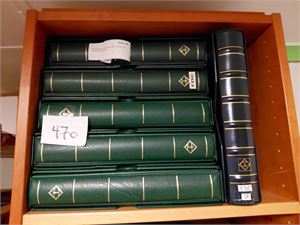 FINLAND-FDC 1946-2005 i 5 LT permer med kassetter. Vekt 13 kilo