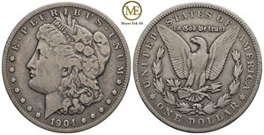 Morgan dollar 1904 S. Kv.1