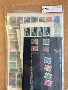 Japan, lot på instikksark mm.  Gammelt og nytt