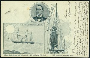 35 postcars with Polar motif. Some with Abruzzi, Peary, Cook, Nobile and André.