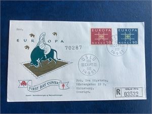 NK 540-41 Europa FDC