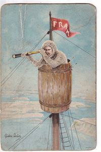 Kartongkort Gustav Lærum