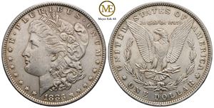 Morgan dollar 1883 O. Kv.0/01