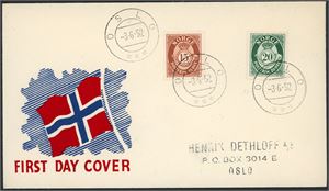 Noen norske FDC fra ca 1940 til 1965 i album.