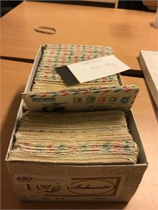 Ukraina brevlot ca 700 bruksbrev  i skoeske. Ca 1990-tallet