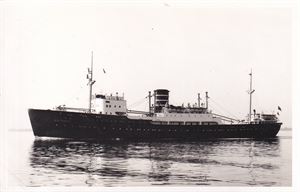 Båtkort.  BDS-båten "M/SAstrea"