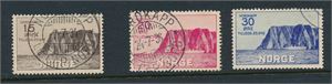 Nk 181-83 o. Nordkapp I, 2 laveste verdier stemplet "NORDKAPP"