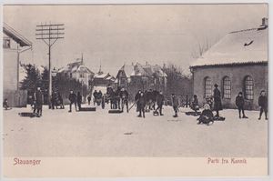 Stavanger, Parti fra Kannik - L. Oslens forlag (35) - 1908