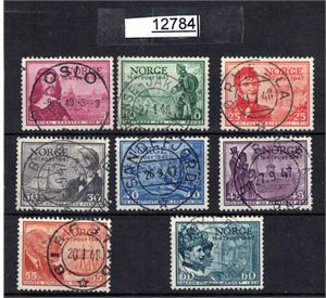 Nk 359-69 o. Stempler på Postjubileum, flere fine
