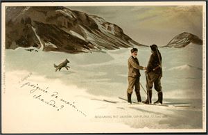 Spitsbergen. Approx. 100 postcards from 1910 to 2000, where 50 are the old once. Some duplicated. Also a few photos.