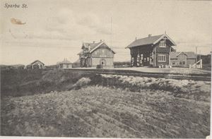 Jernbane Sparbu St. st. 1915