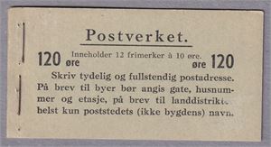 FH 14 III B, Frimerkehefte 14 III B **