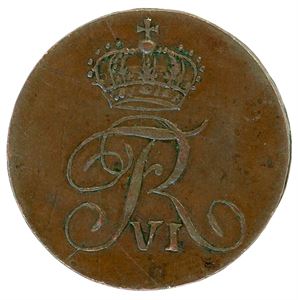 2 skilling 1810. NM 5. 1+