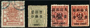 China. A collection to 1948 in a Leuchtturmalbum.