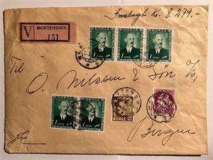 Mortensnes ( Finmark ) - Verdibrev