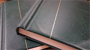 NORGE samling **/*/o 1855-2023 i två Leuchtturmalbum med egenmonterade fickor. Hyfsat välbesatt med en del