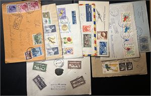 ROMANIA 9 brev, de fleste til Norge