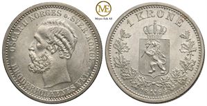 1 krone 1898 Oscar II. Kv.0