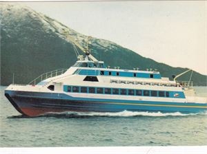 Båtkort - M/S Lygra