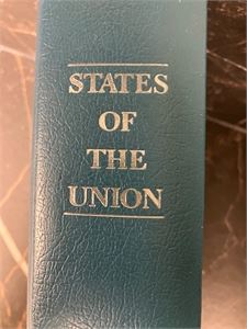 USA Samling brev med flagg fra 50 stater + postfrisk ark