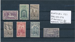 PORTUGAL o/x Mi 553-58, 1931 St Antonius