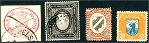 Finland. A collection to 1979 in a Davo-album.