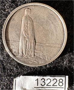 MYNT  2kr 1914 (Mor Norge). Pen, men pussestriper