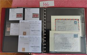 Safe perm med merker og brev. BØR KIKKES PÅ!