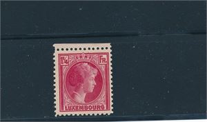 LUXEMBOURG xx Mi 257, 1934 Charlotte  1 1/4Fr (€ 70)
