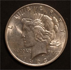 USA 1 dollar 1923. Kv.0/01