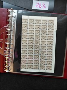 Safe perm med ark og arkrester ca 1940 og nyere. Flest 40-50-tallet inkl flere helark