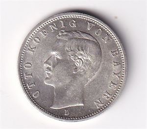 Tyskland Bayern 2 Mark - 1912D