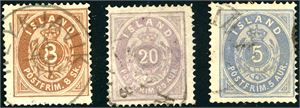 Iceland. A collection to 1990 in a Leuchtturmalbum.
